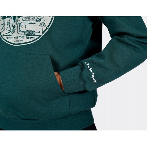 The Loose Company First With The News Hoodie