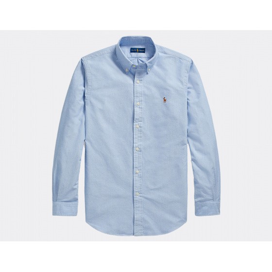 Polo Ralph Lauren Custom Fit Oxford Shirt Blue