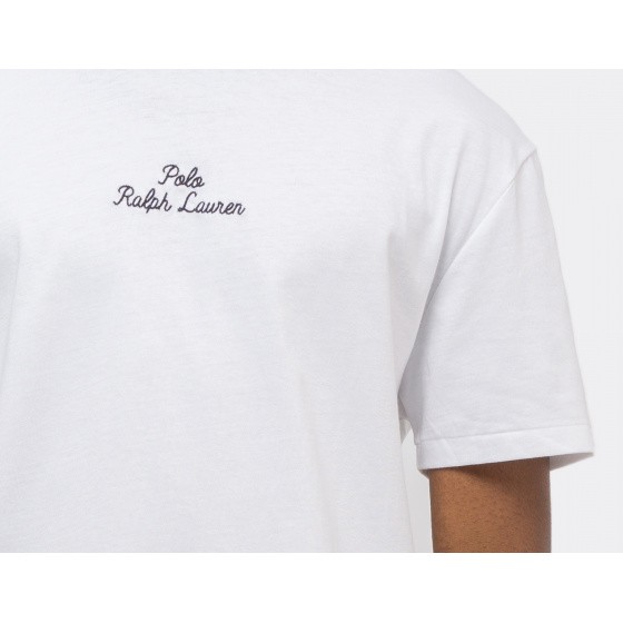 Polo Ralph Lauren Embroidered T-Shirt White