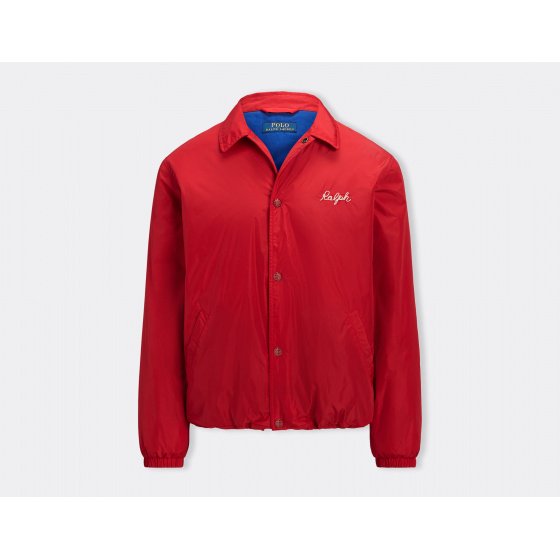 Polo Ralph Lauren Water Repellent Coach Jacket Red