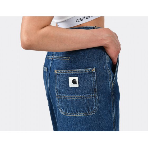 Carhartt WIP W Colby Skirt Blue Stone Washed