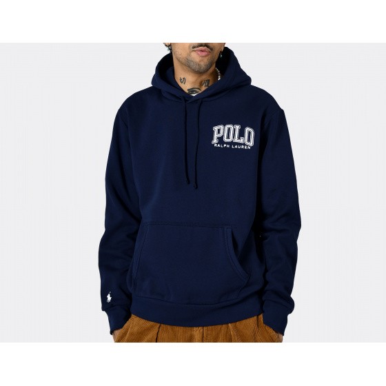 Polo Ralph Lauren Graphic Fleece Hoodie Cruise Navy