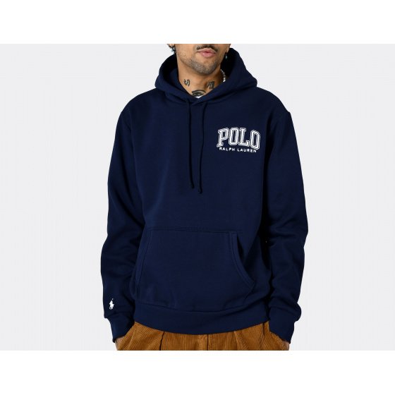 Polo Ralph Lauren Graphic Fleece Hoodie Cruise Navy