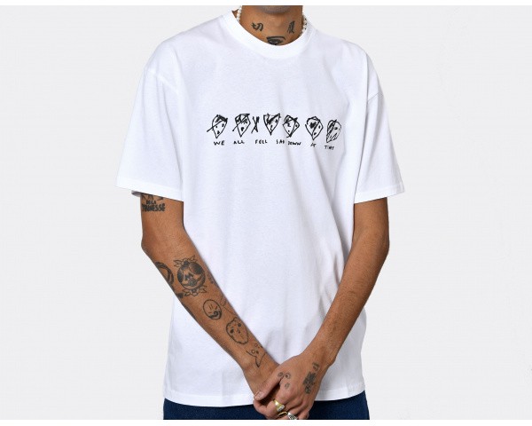 Polar Sad At Times T-Shirt White
