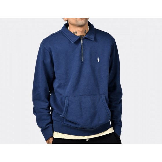 Polo Ralph Lauren Half Zip Longsleeve Sweatshirt Cruise Navy