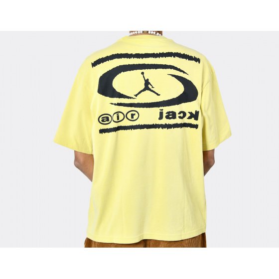 Jordan Air T-Shirt Travis Scott Celery