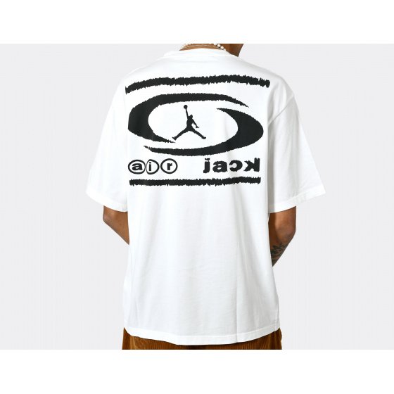 Jordan Air T-Shirt Travis Scott Sail