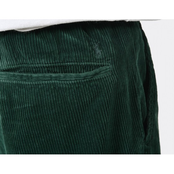Polo Ralph Lauren Corduroy Pleated Pant Moss Agate