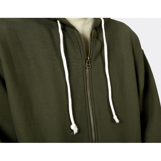 Champion Full Zip Hooded Sweatshirt Green