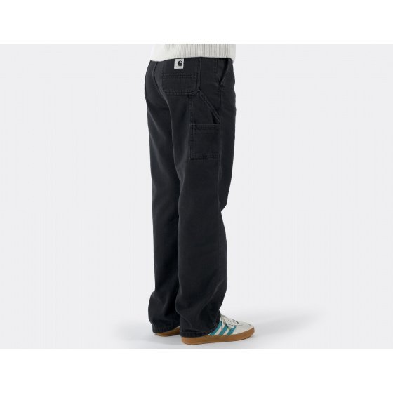 Carhartt WIP W Pierce Pant Straight Black Stone Washed