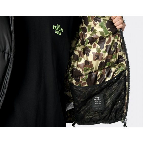 Carhartt WIP Toronto Jacket Black Camo Duck