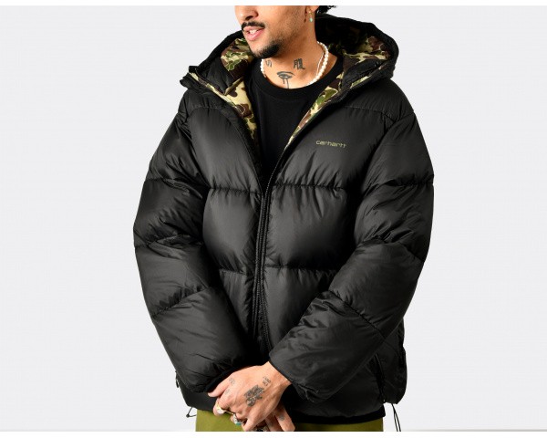 Carhartt WIP Toronto Jacket Black Camo Duck