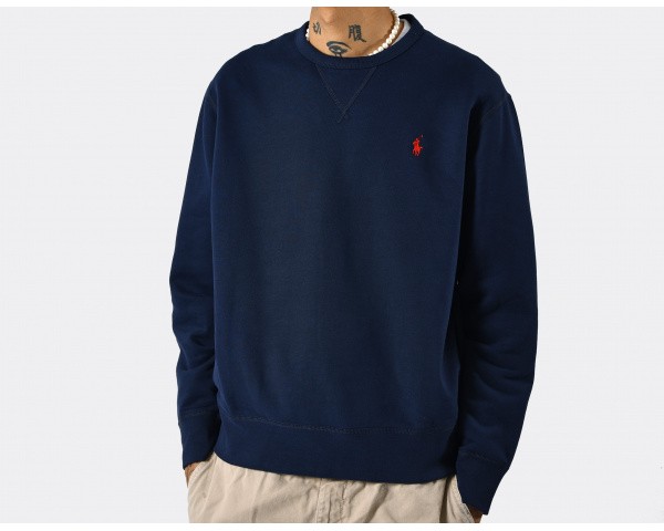 Polo Ralph Lauren RL Fleece Sweatshirt Cruise Navy
