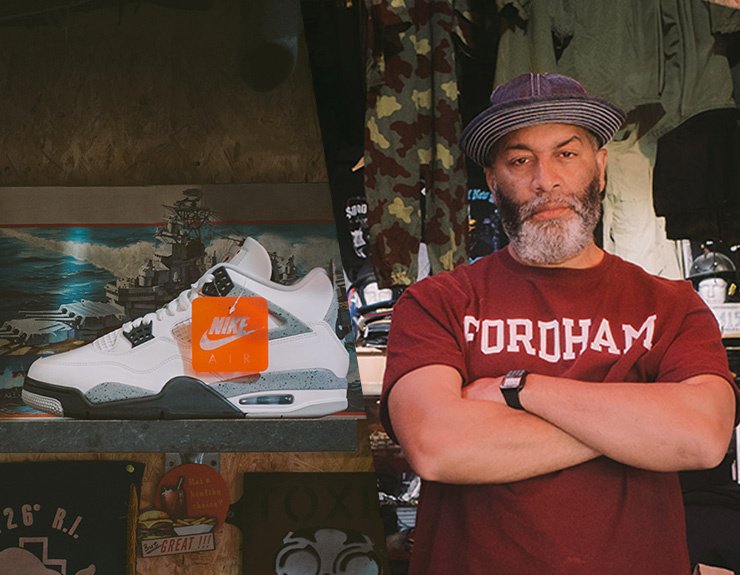 Air Jordan 4 White Cement talk with Baba Flex
